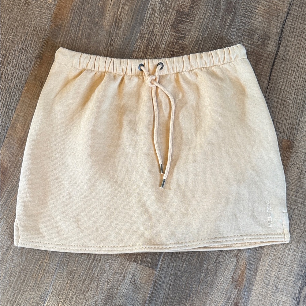 Volcom yellow Mini Skirt